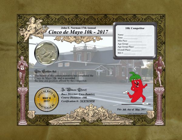 2017 Cinco de Mayo 10K Commemorative